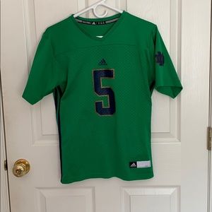 Notes Dame Green Jersey
